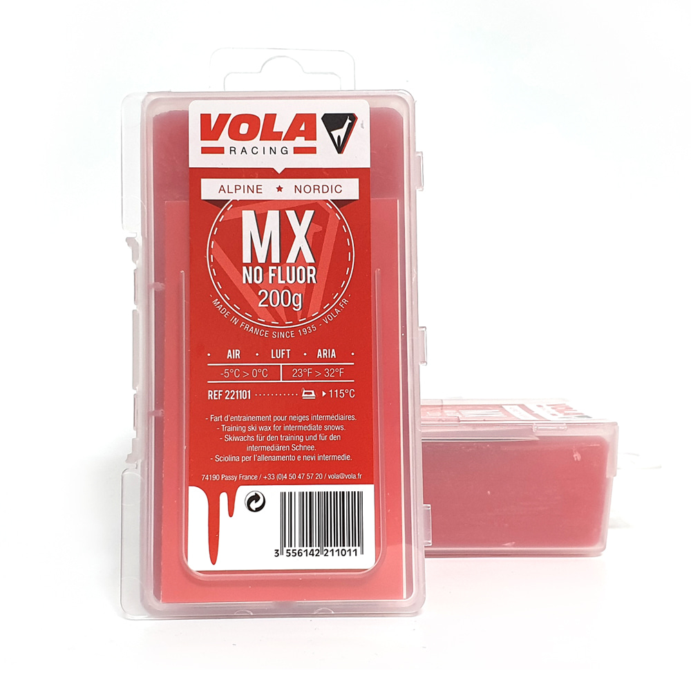 볼라 MX 트레이닝 200g 레드 스노우보드왁싱 스키왁스 104